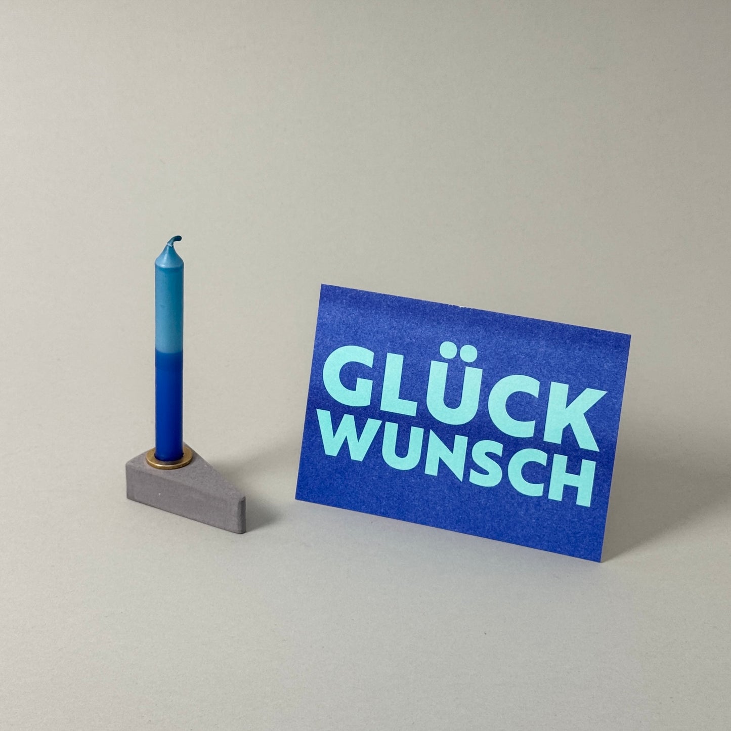Piecut 5er-Set | inkl. Glückwunschkarten, Geburtstagskerzen, Kerzenhalter