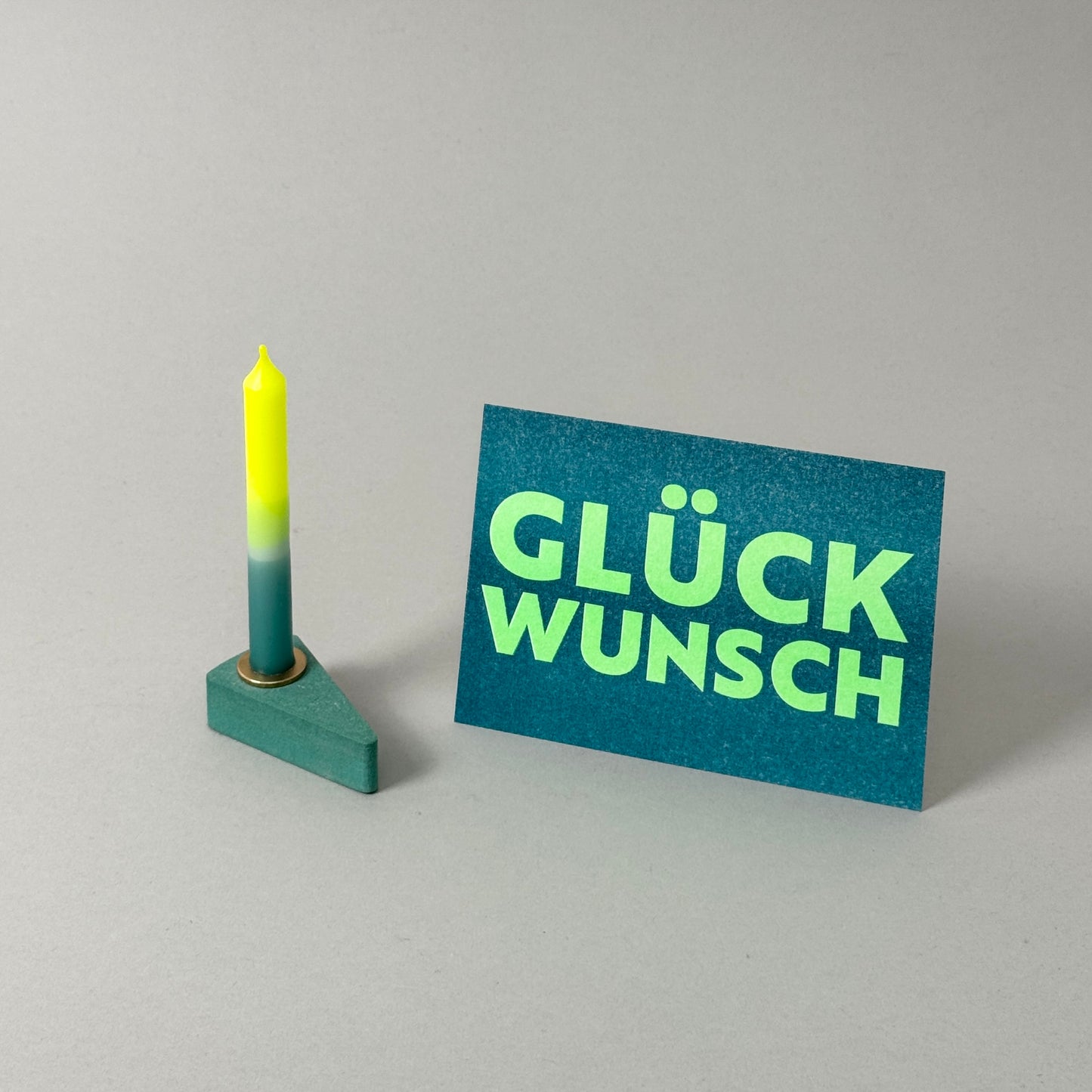Piecut 5er-Set | inkl. Glückwunschkarten, Geburtstagskerzen, Kerzenhalter