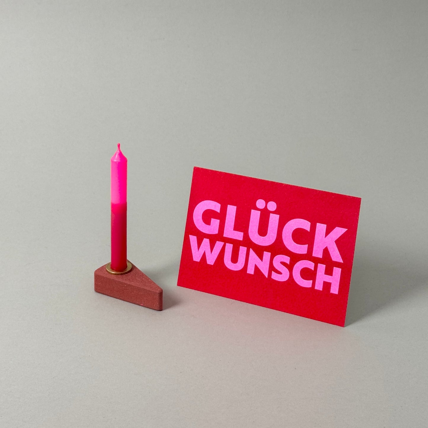 Piecut 5er-Set | inkl. Glückwunschkarten, Geburtstagskerzen, Kerzenhalter
