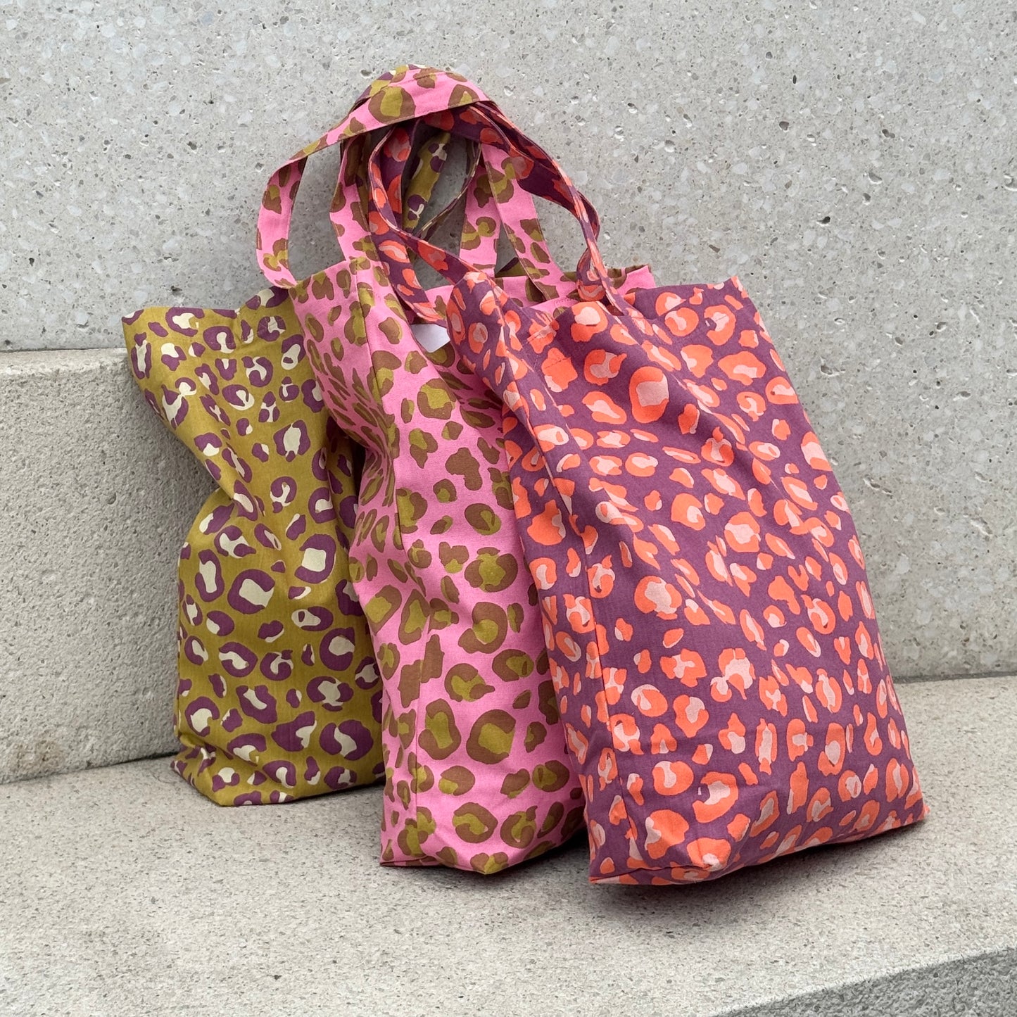 Shopper | Leo-Muster | bunt