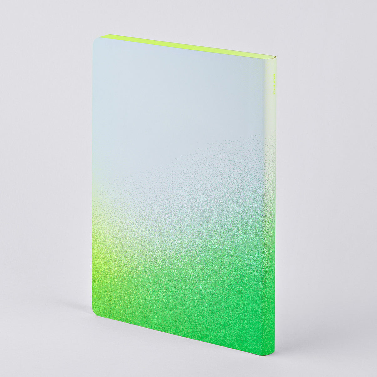 NUUNA Notizbuch Burn – neongelb| neongrün | weiss