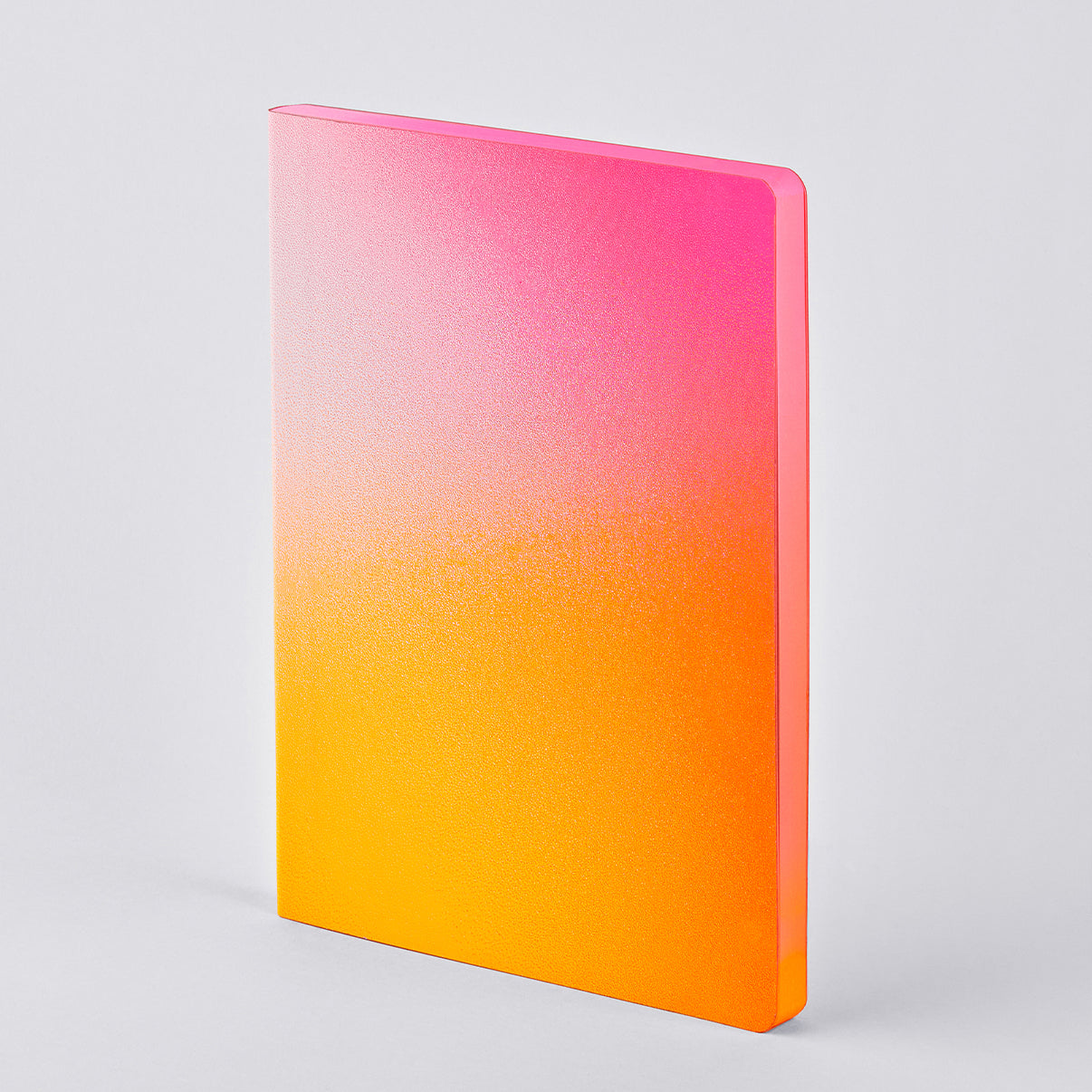 NUUNA Notizbuch Burn – neonpink | neonorange | weiss
