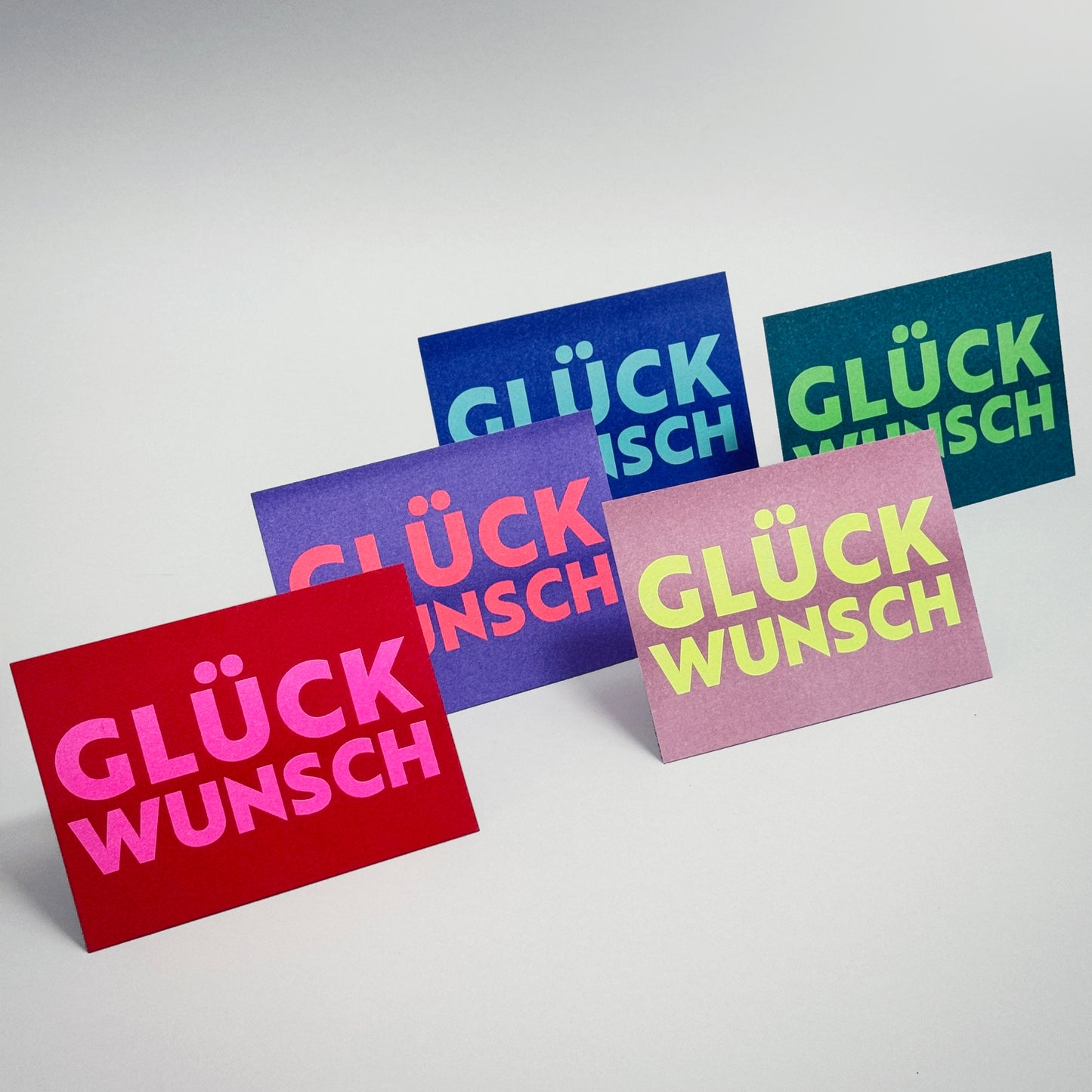 Postkartenset GLÜCKWUNSCH