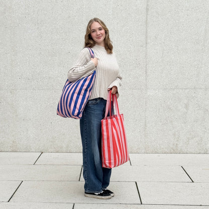 Shoppertasche | gestreift | bunt