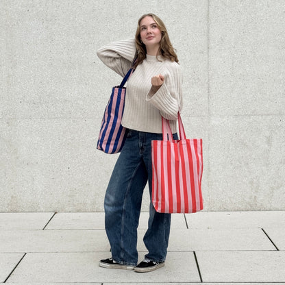 Shoppertasche | gestreift | bunt