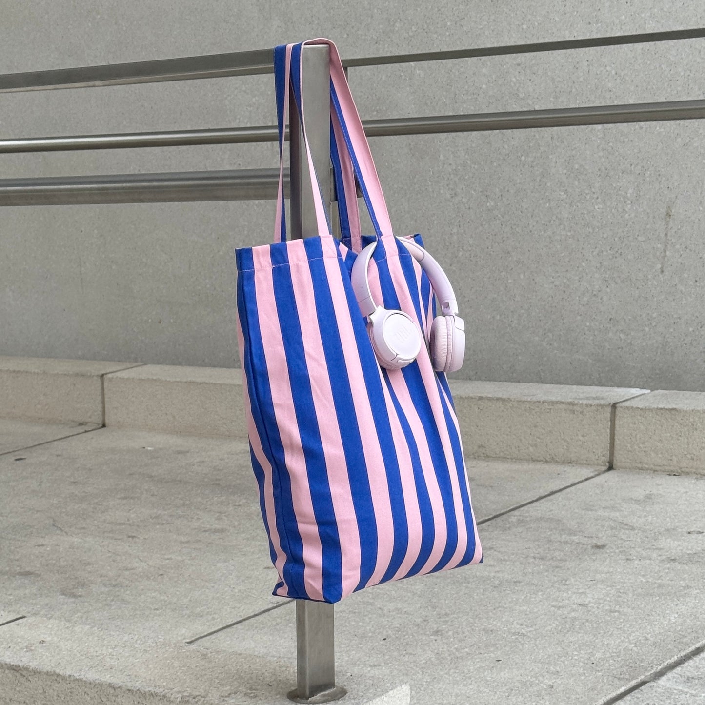 Shoppertasche | gestreift | bunt