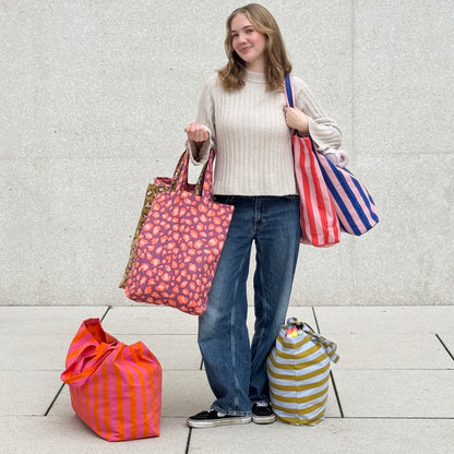 Shopper | Leo-Muster | bunt