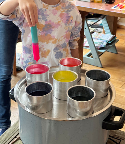 Kreativ Workshop für Kinder | Kerzen tauchen